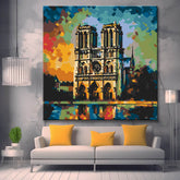 Notre Dame - Painting by Numbers
